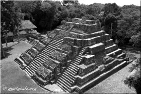 Yaxha Temple in black and white - Peten - Guatemala Energy Shifts (1) – Apocalypse Now?