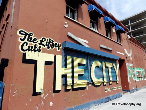 The Liffey Cuts The City