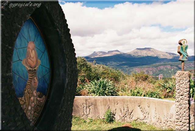  Diana Graham’s Eco-Shrine in Hogsback. Photography by Jean-Jacques @ Gypsy Café. For details on this painting please visit: http://www.ecoshrine.co.za/