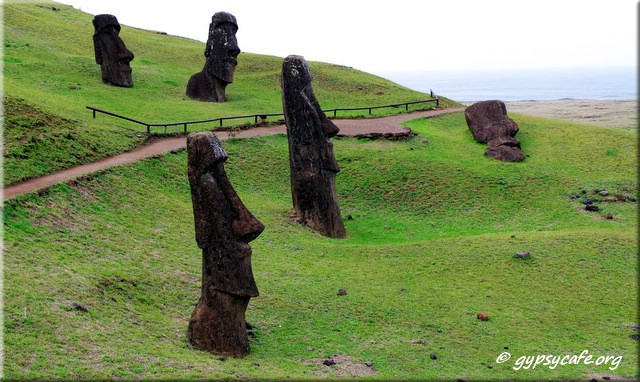 Moai Path - Ranu Raraku