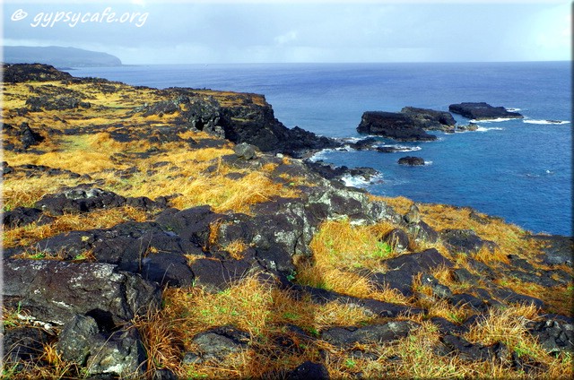 West Coast View Looking South - Rapa Nui