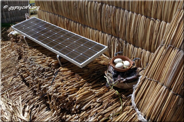 7. Solar Panel and Eggs - Uros - Titicaca - Peru