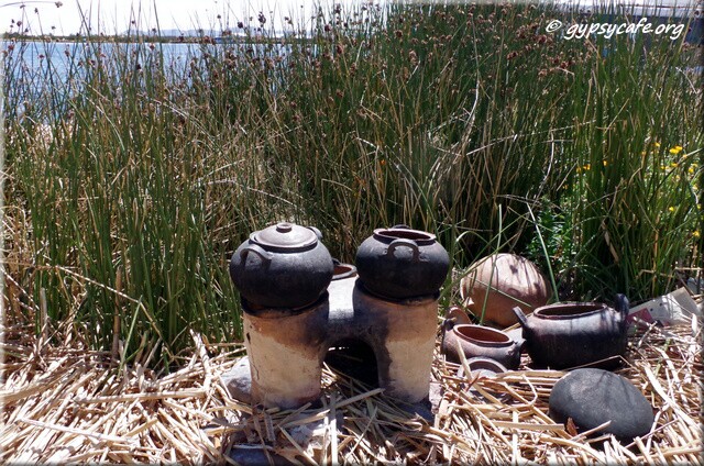 9. Pots and Cooking Utensils - Uros - Lake Titicaca