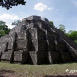 Yaxha Five Level Mayan Pyramid