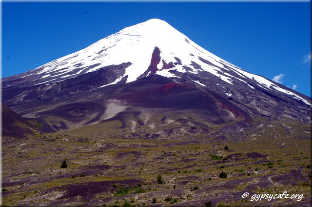 Osorno Volcano Close Up View Los Lagos Y Los Volcans 14
