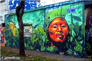 Mural - Adri Godis - Buenos Aires