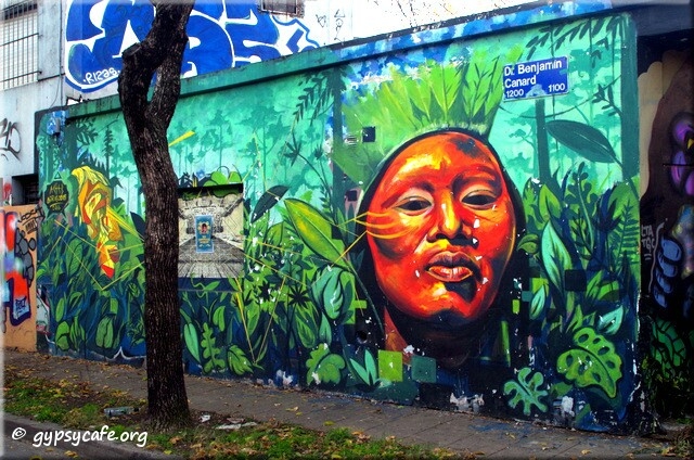 Mural - Adri Godis - Buenos Aires