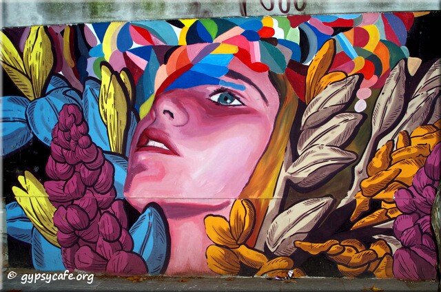 Mural - NIcolás Romero "Ever" + Francisco Díaz "Pastel" - Buenos Aires