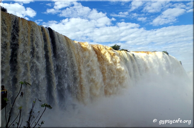 08 Wall Of Water And Clouds Iguacu National Park Brazil